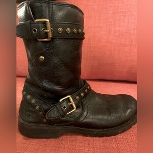 UGG Motorcycle boots! Kids (big kid) Size 3.